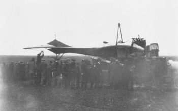 Rumpler-Tauben Notlandung in Kln-Porz-Langel 27.November 1913