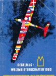 Werbeplakat der Segelflugweltmeisterschaft 1960 Kln Butzweilerhof