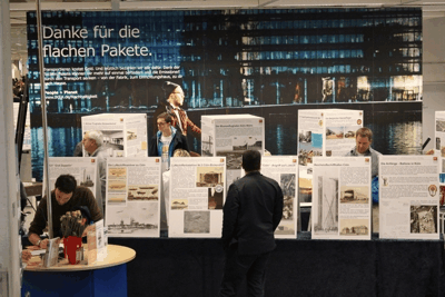 Ausstellung des Historischen Luftfahrtarchivs Kln bei Ikea am Butzweilerhof