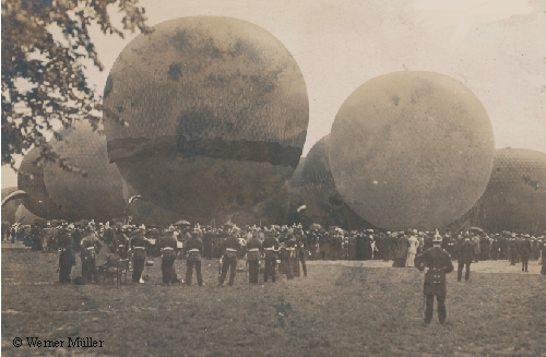 Ballonwettfahrt in Köln