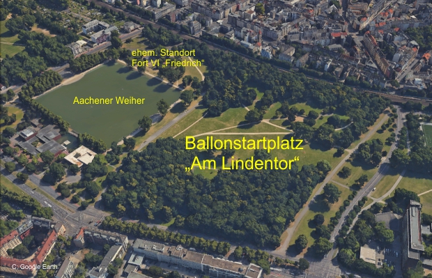 Startplatz Kln Ballone "Am Lindentor"