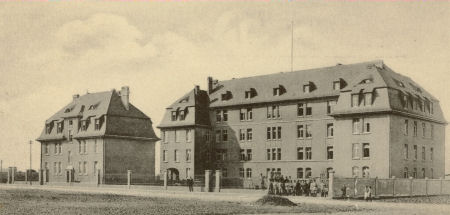 Luftschifferkaserne Köln Bickendorf an der Frohnhofstr.