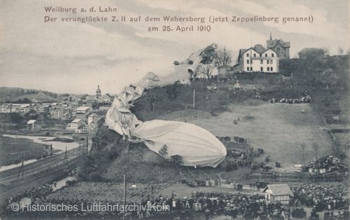 Absturz des Zeppelin Z II bei Weilburg