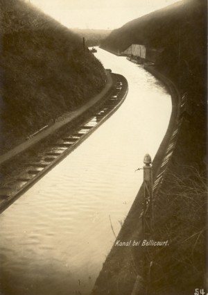 Bellicourt Frankreich Canal