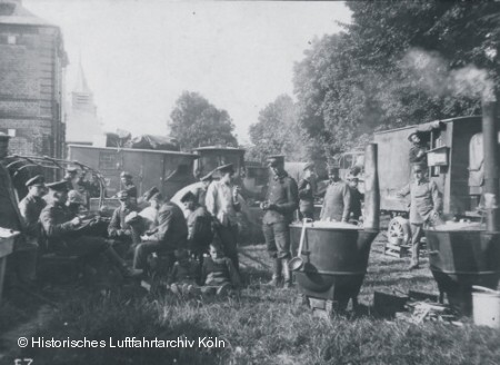 Gulaschkanone der preussischen Armee