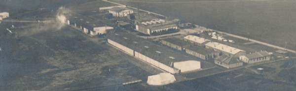 Luftbild der preussischen Fliegerstation Butzweilerhof