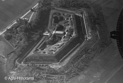 Luftbild Fort III Mengenich