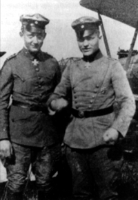 Werner Voss und Manfred von Richthofen