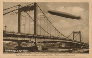 K&ouml;ln M&uuml;lheimer Br&uuml;cke LZ 127