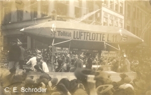 Karneval 1927 Tollit&auml;t Luftflotte