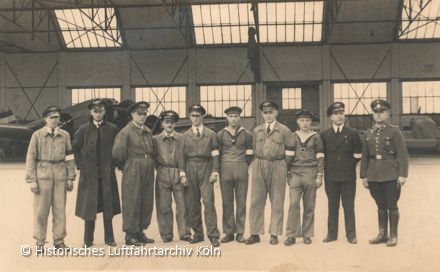 Angestellte des Flughafen Köln Butzweilerhof