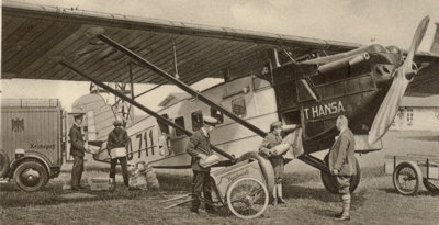 Luftpost Flughafen Kln Butzweilerhof 1926