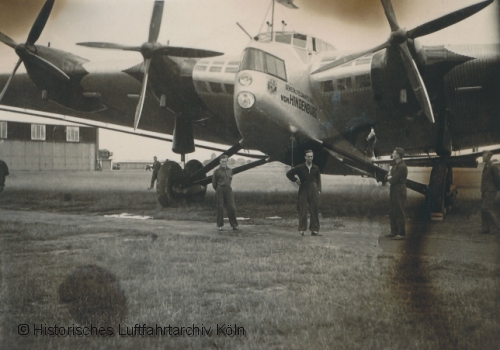 Nase der G 38 mit den beiden Flgelkabinen und dem Navigationsraum