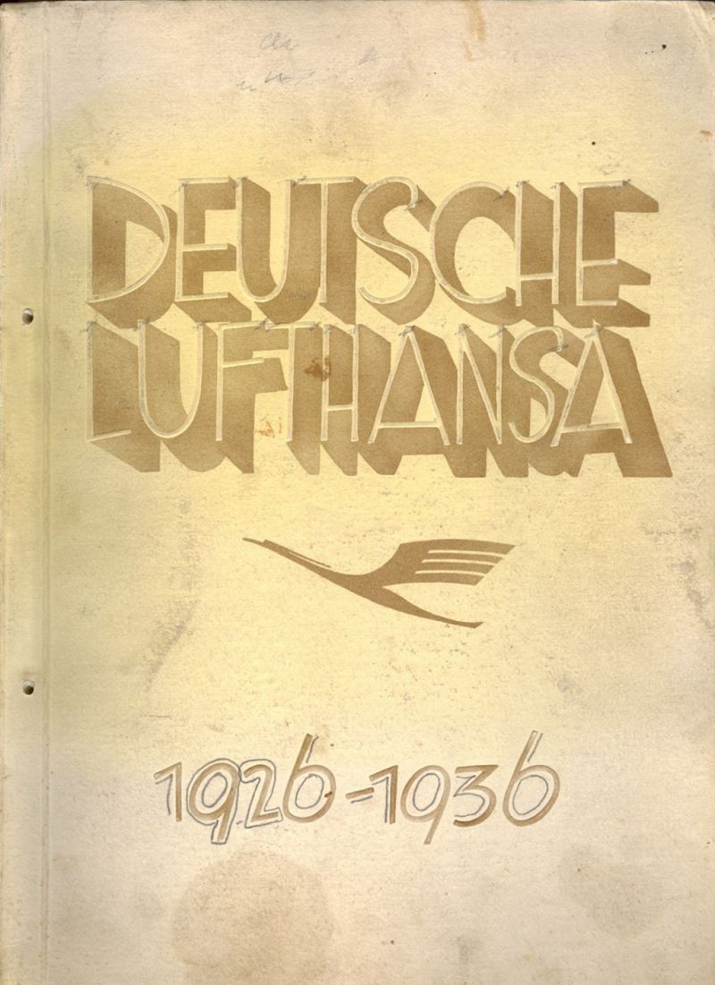 Jahrbuch der Lufthansa 1926 - 1936