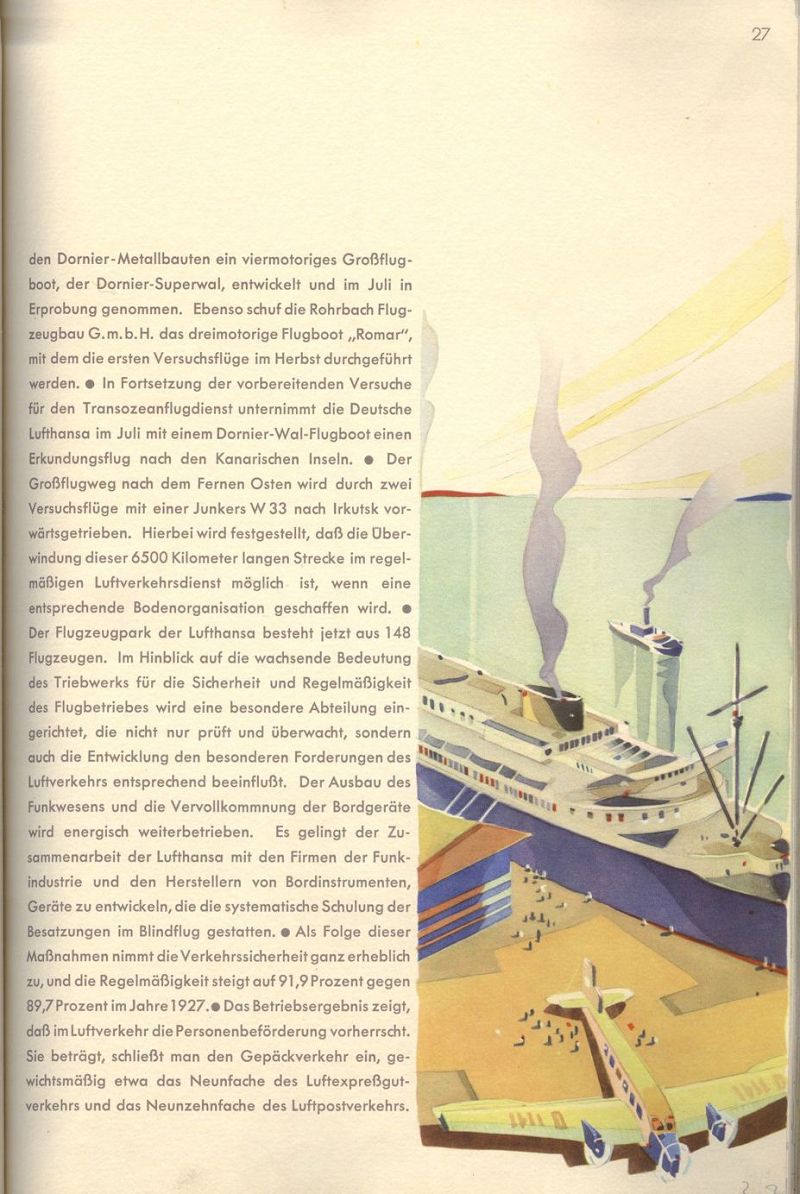 Jahrbuch der Lufthansa 1926 - 1936