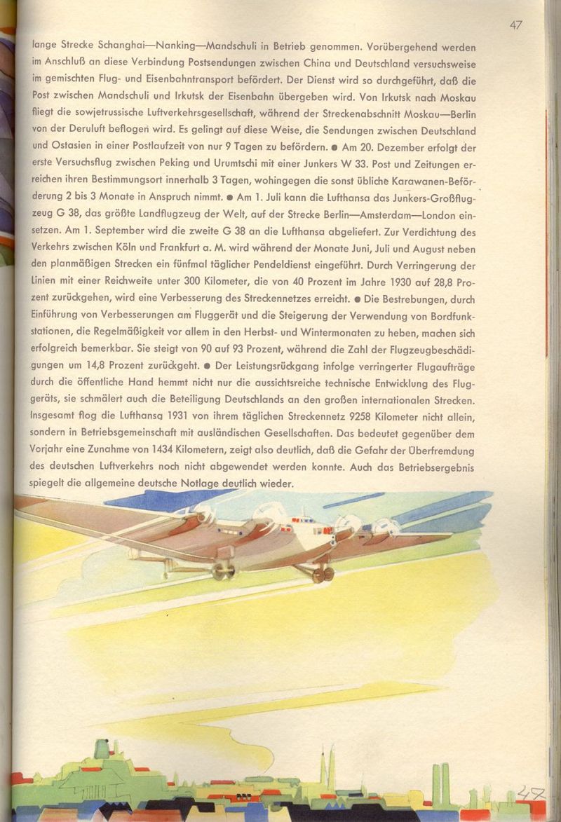 Jahrbuch der Lufthansa 1926 - 1936