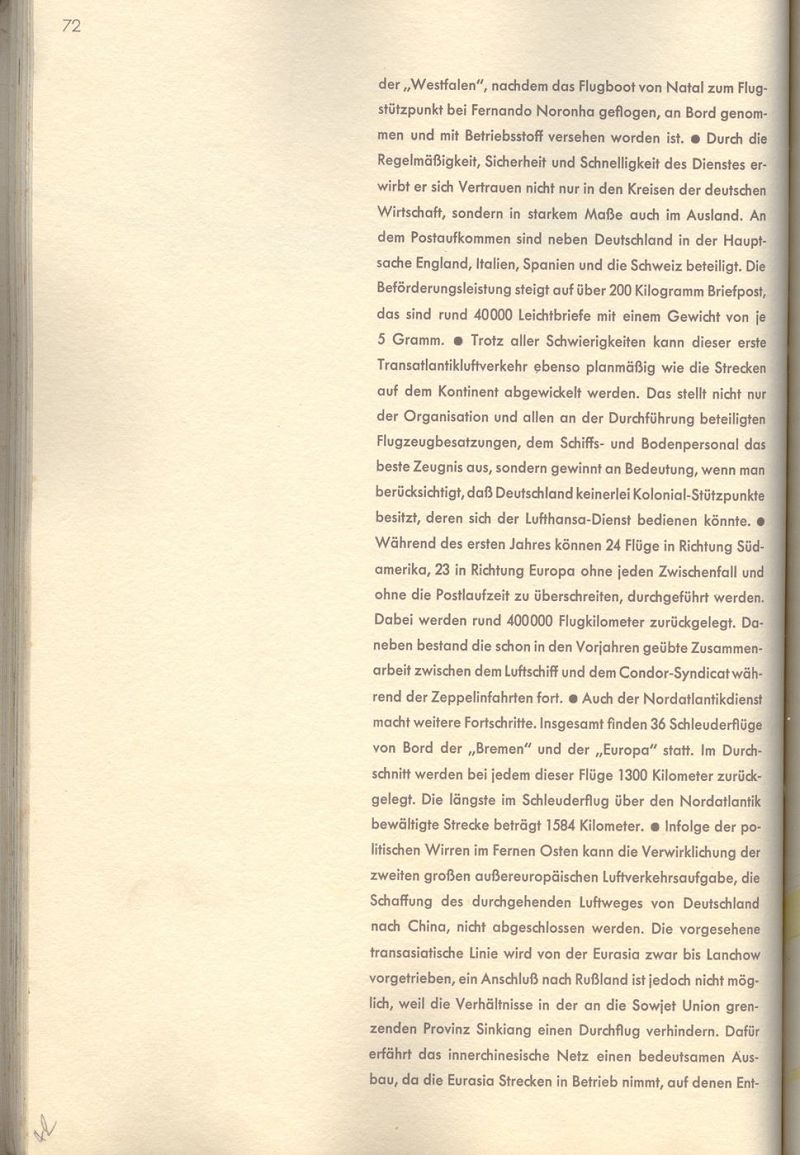 Jahrbuch der Lufthansa 1926 - 1936