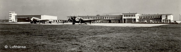 Der Erweiterungsbau von 1936 - Flughafen Köln Butzweilerhof