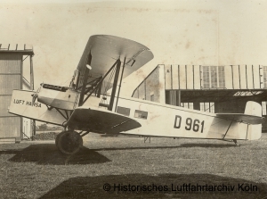Flughafen Köln Butzweilerhof Albatros L73 Fliegender Schlafwagen