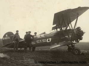 Flughafen Köln Butzweilerhof DH82A TigerMoth "City of Tokyo"