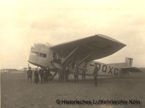 Flughafen Kln Butzweilerhof Farman Jabiru F 121