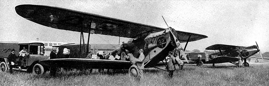 Heinkel HE39 und die Albatros L72 der Berliner Zeitung