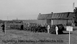 Vorfhrung der Wehrmacht auf dem Butzweilerhof
