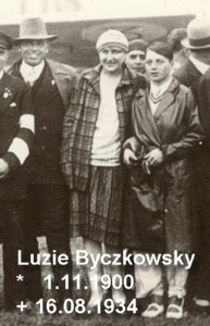 Luzie Byczkowsky mit Liesel Bach und Jakob Möltgen