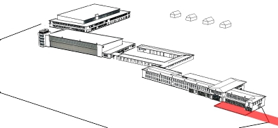 Die Zuschauertribne des Flughafen Kln Butzweilerhof