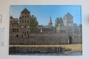 Siegfried Glos das alte Kln Gemlde der mittelalterlichen Stadtmauer