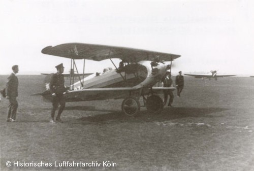 Raka K1 Ib  am 1. Internationalen Flugtag 1933 Flughafen Köln Butzweilerhof