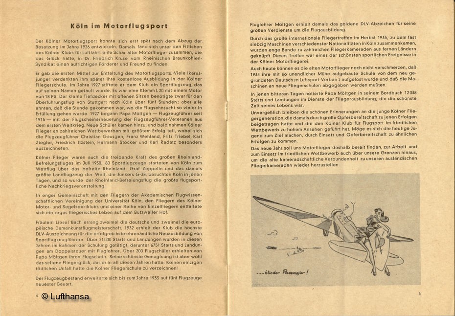 Fest der Flieger am Rhein - Kln 1951