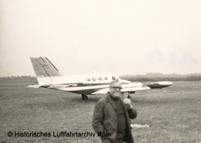 Hans Möltgen Fluglehrer auf dem Butzweilerhof