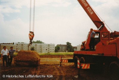 Bergung des Klner Luftschiffankers