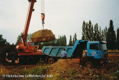 Bergung des Klner Luftschiffankers