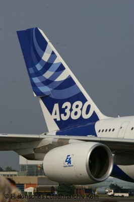 Airbus A380 auf dem Tag der Luft- und Raumfahrt der DLR 2009