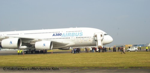 Airbus A380 auf dem Tag der Luft- und Raumfahrt der DLR 2009