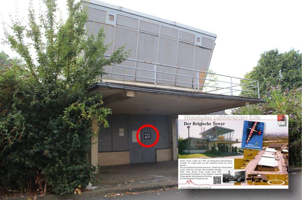 Infografik am Belgische Tower Köln Butzweilerhof