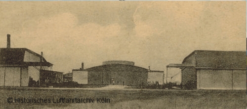 Flugzeugwerft der Fliegerstation Butzweilerhof