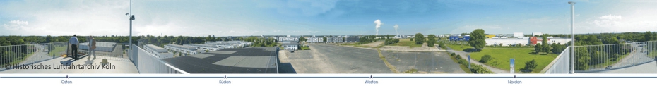 Panorama Flughafen Köln Butzweilerhof