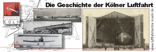 Plane des Historischen Luftfahrtarchivs k�ln