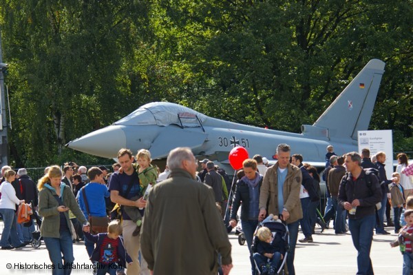Eurofighter am Tag der luft- und Raumfahrt in Köln.-Wahn 2011