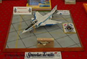 Flugzeugmodell einer Phantom 