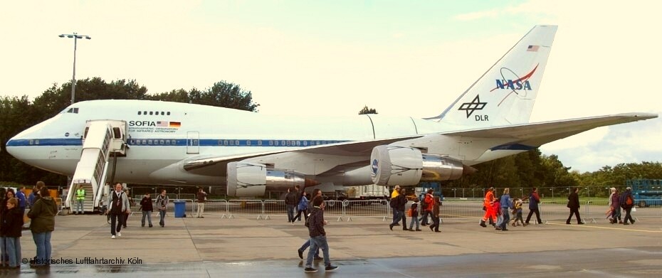  fliegende Sternwarte SOFIA (Stratosphren-Observatorium fr Infrarot-Astronomie in Kln bei der DLR