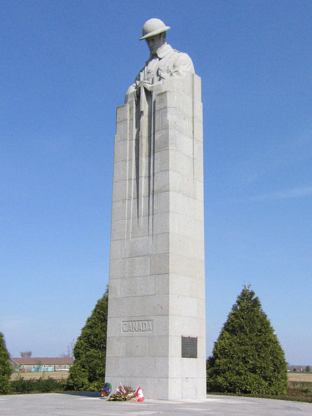 Denkmal fr die gefallenen kanadischen Soldaten